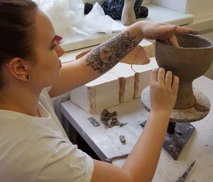 Výtvarníci keramiky v průběhu praktické maturity