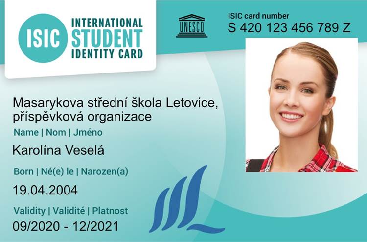 ISIC karta - nejen ke vstupu do školy