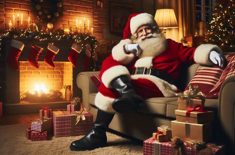 Audio adventní kalendář od Santy