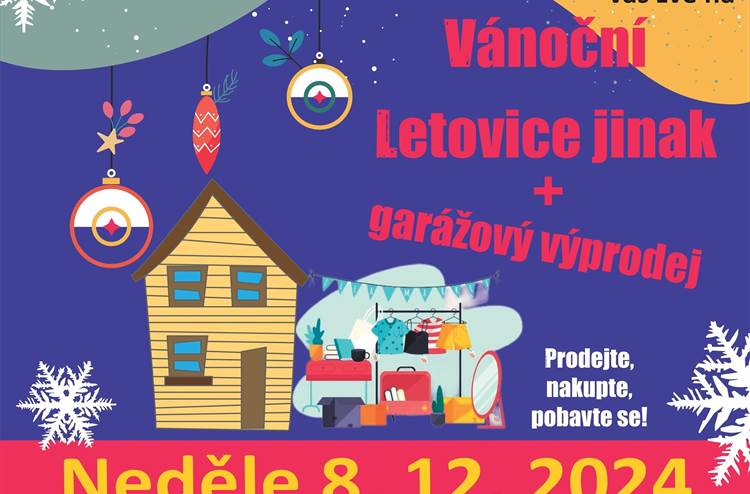  Prodáváme výrobky truhlářů a keramiků - Vánoční Letovice jinak 8.12.2024