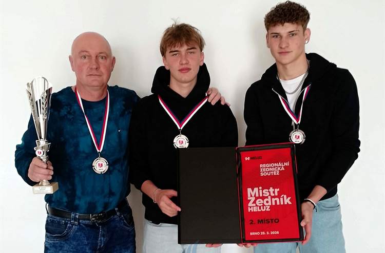 Naši zedníci Mistry všedních dnů 2026 – 1. místo v ČR 