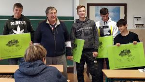Předání ocenění za umístění na Kartografických a geodetických dnech